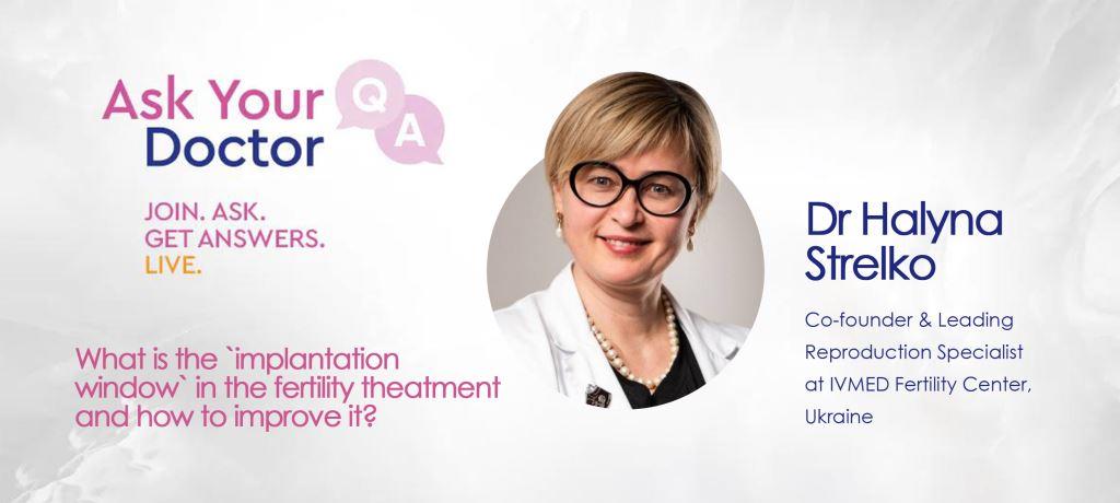 Join Dr. Halyna Strelko for a Live Q&A Session at ‘Ask Your Doctor’ on February 20th at 9:00 PM